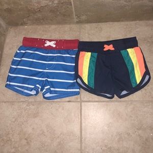 2 pairs of swimming trunks ‼️